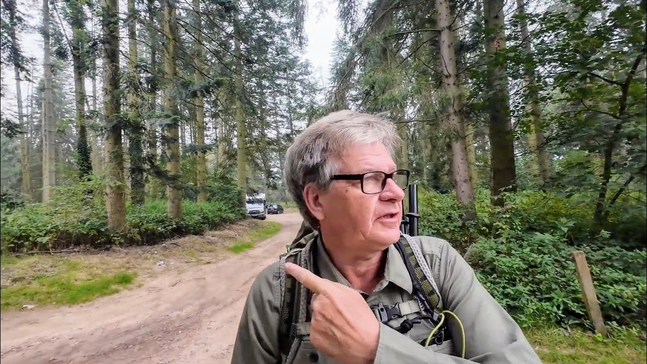 Mit dem Rucksackboot an der Hunte bei Dötlingen.