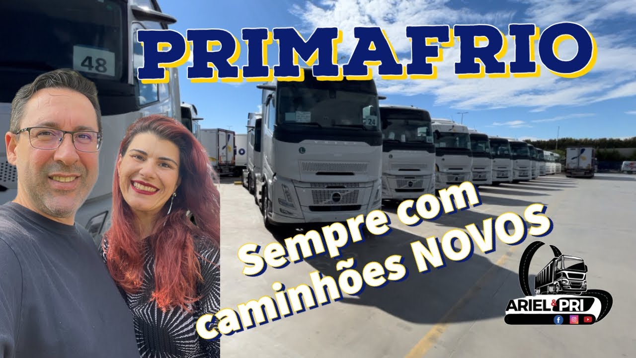PRIMAFRIO, FROTA RENOVADA ANUALMENTE. MAIS QUALIDADE E CONFORTO PARA OS MOTORISTAS