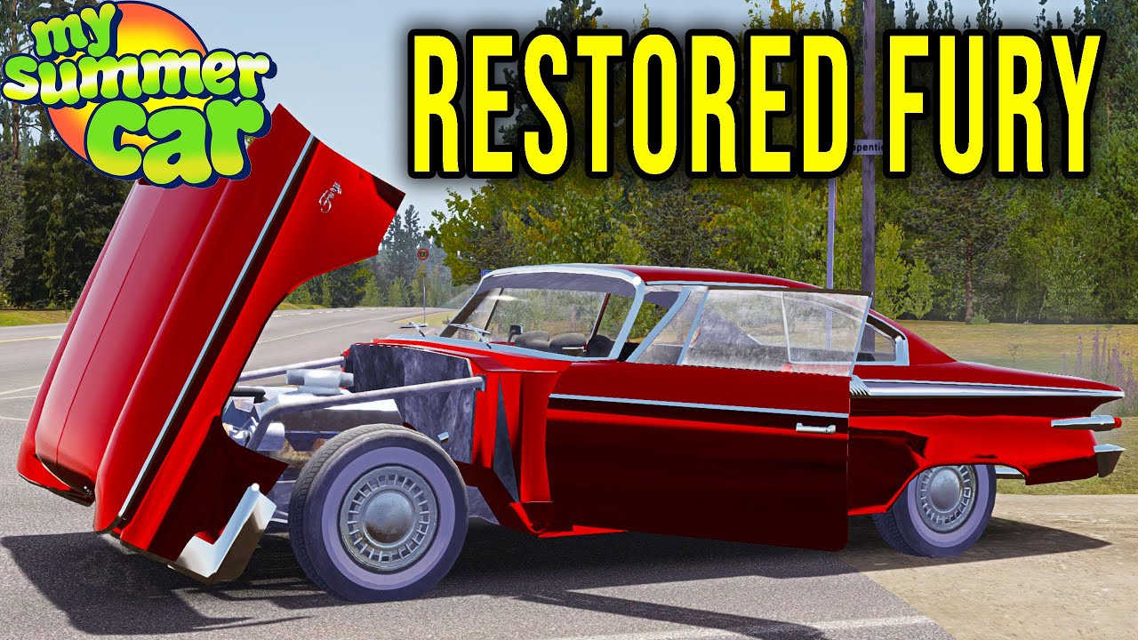 RESTORED FURY REMAKE WITH FUNCTIONAL FEATURES - My Summer Car