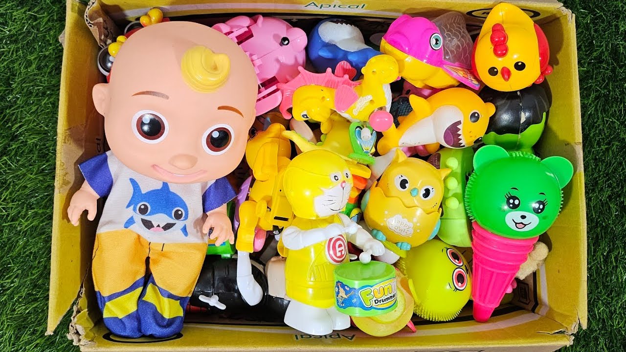 25.35 Minutes Relaxing Unboxing ASMR – Princess Dolls, Slide, Swing & Cute Accessories!