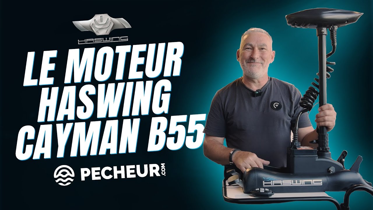 Le moteur Haswing CAYMAN B55 hyper SIMPLE d'utilisation !