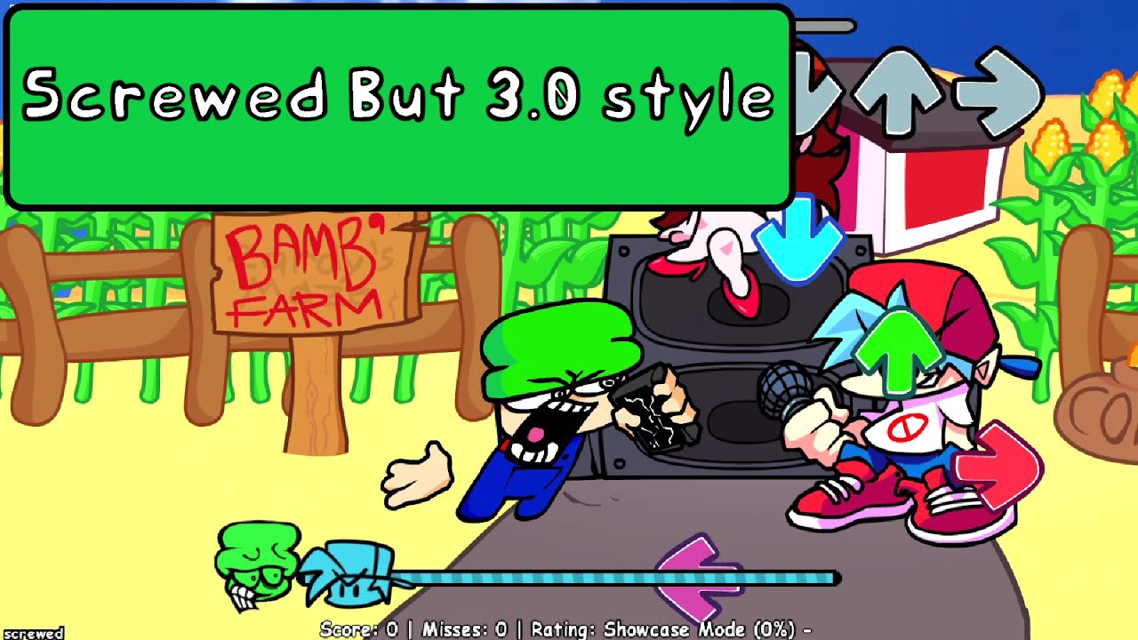Screwed but Dave and Bambi 3.0 style | FridayNightFunkin'  Dave and Bambi 3.0