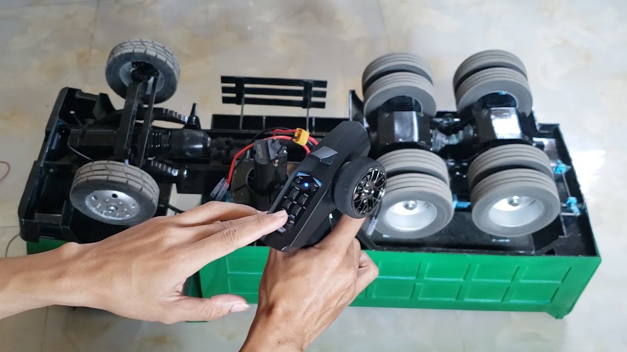 Remote control system, Homemade RC Truck