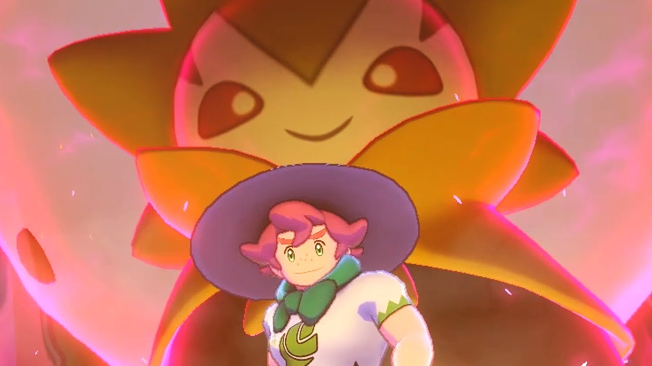Pokemon Sword & Shield - Gym Leader Milo! First Gym Leader