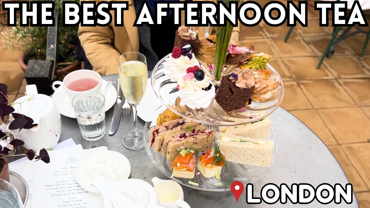 Afternoon Tea at Petersham Nurseries Review | Richmond, England