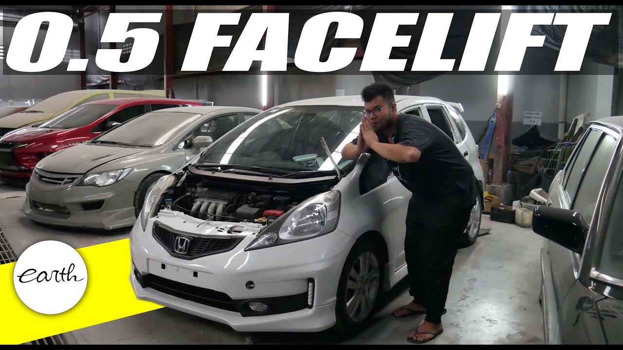 BUDGET SEMPURNA UNTUK MODIFIKASI HONDA JAZZ GE8 S JADI JAZZ GE8 RS FACELIFT LOOK #CARVLOG