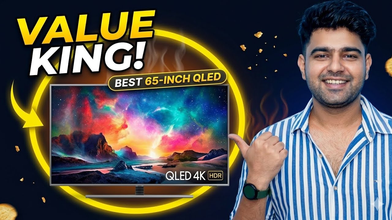 Best QLED TV in India 2026 || Top 5 Best 65 Inch QLED TV🔥