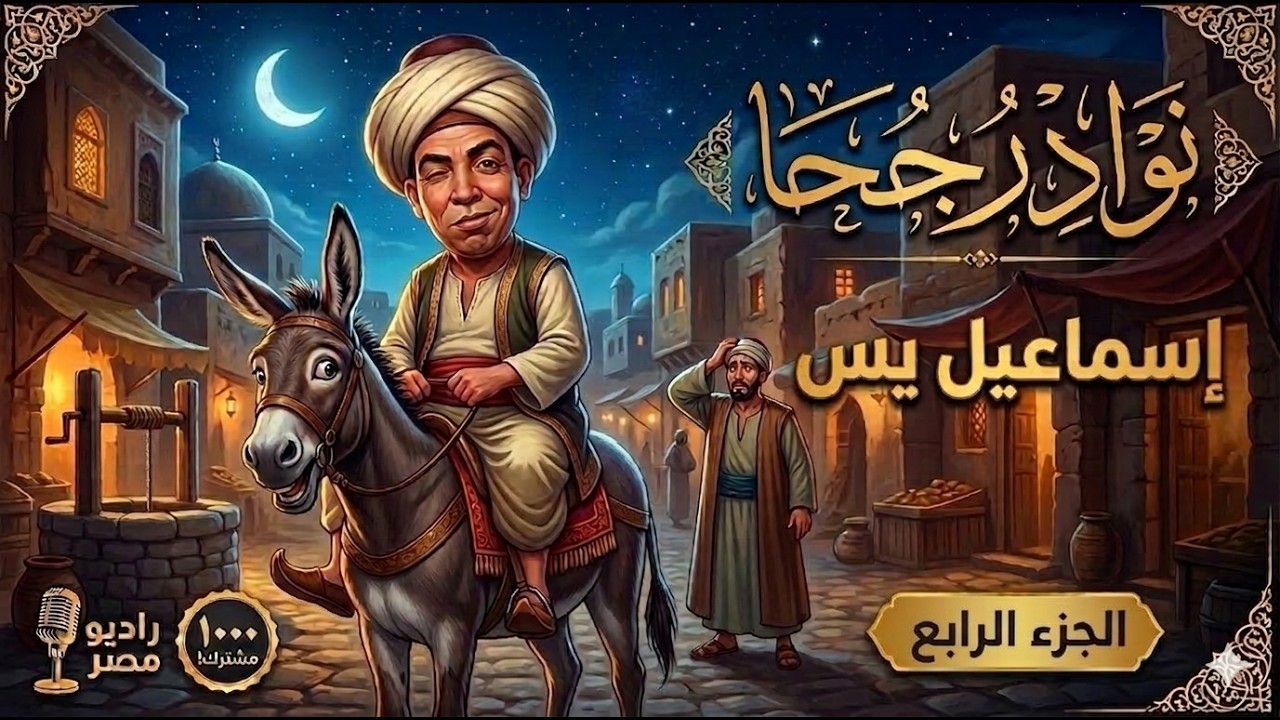 🤡  إسماعيل يس في نوادر جحا (الجزء الرابع) | جرعة ضحك مكثفة! 🤣 راديو مصر 🎙️