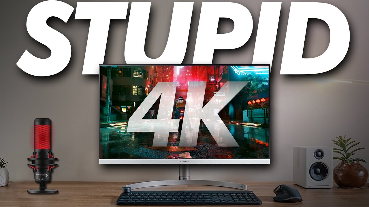 4K Gaming is STUPID in 2025.