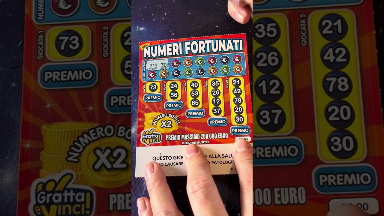 Gratta e vince  nuovo video. Bello 🌿☄️💫💥🌞🌿🌿🌿🌿