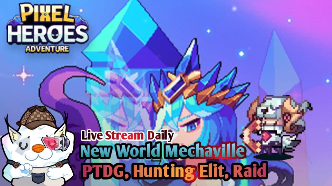 [🔴Live Stream] PHA  In New World Mechaville.  Hunting Item PTDG Elit