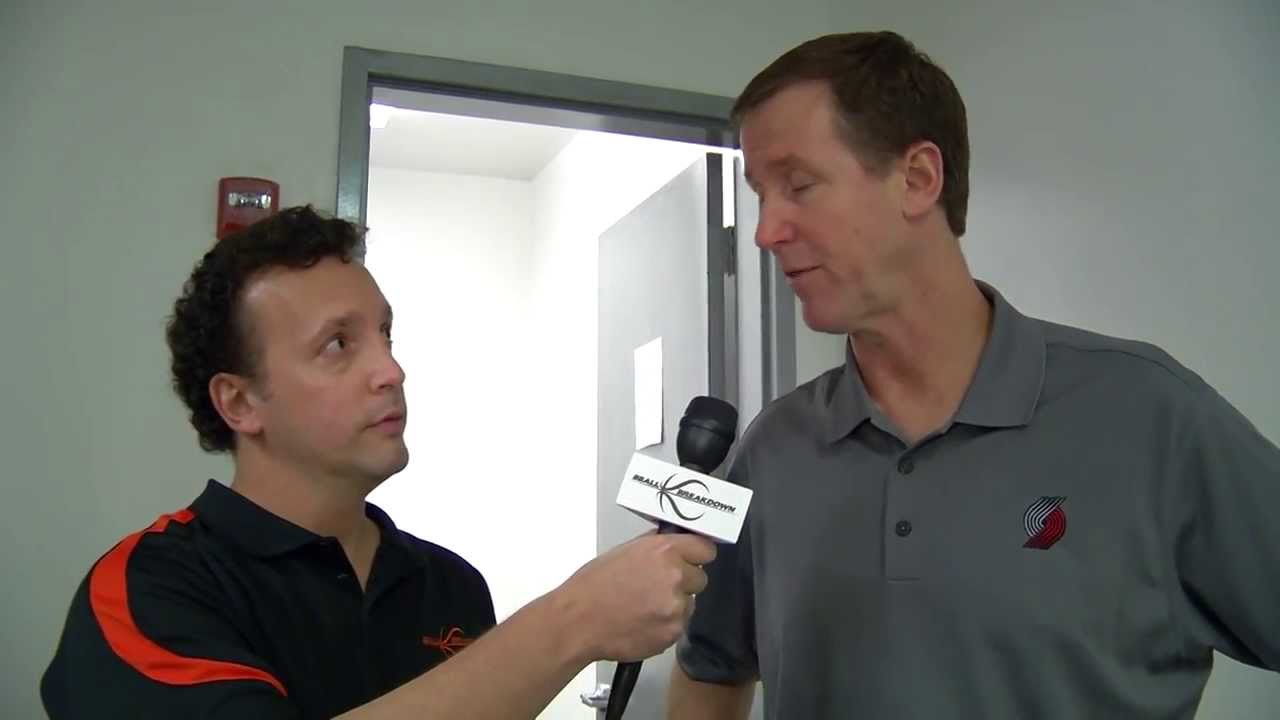 Portland Trail Blazers Head Coach Terry Stotts Gives Insight Into Offense