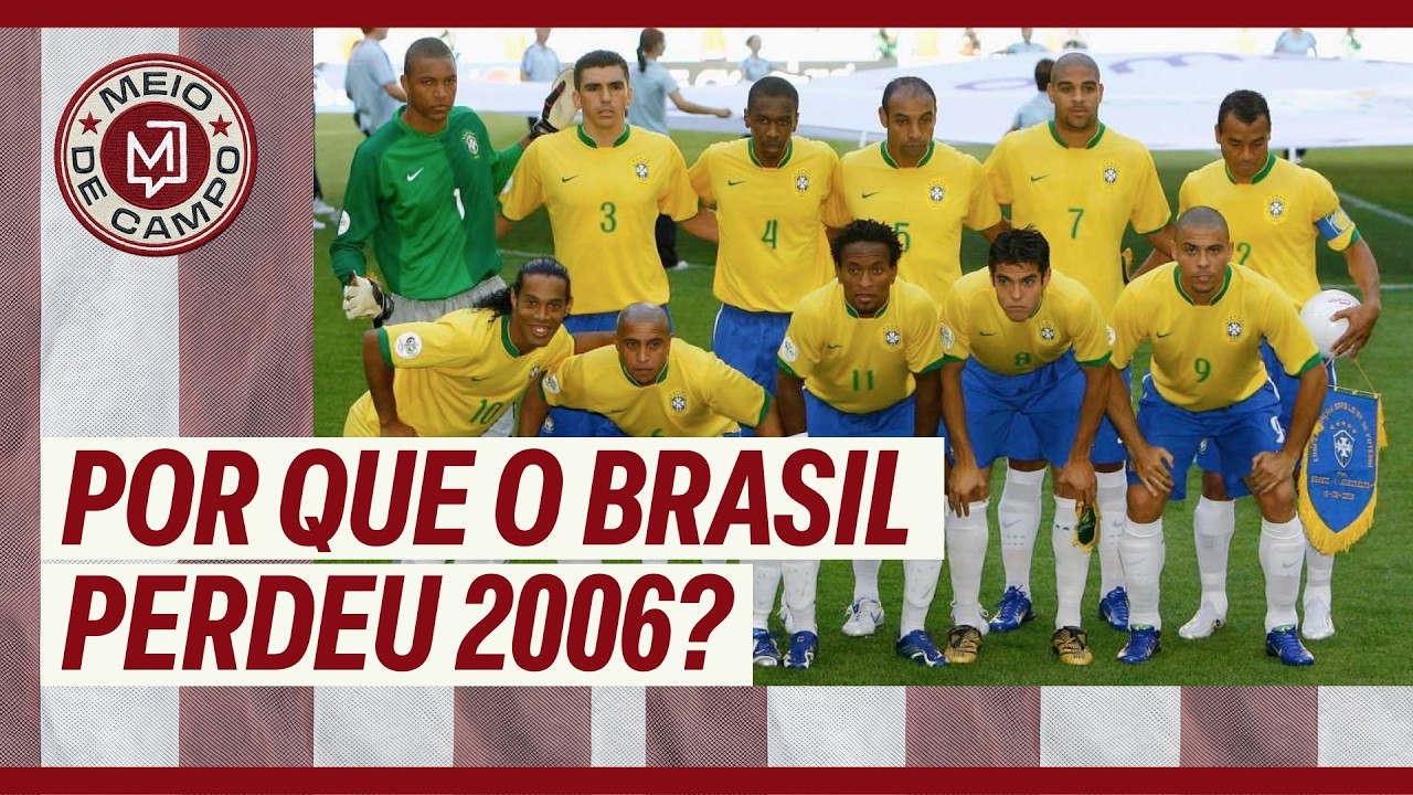 Copa de 2006: a ilusão do quadrado mágico e a cabeçada de Zidane | Meio de Campo