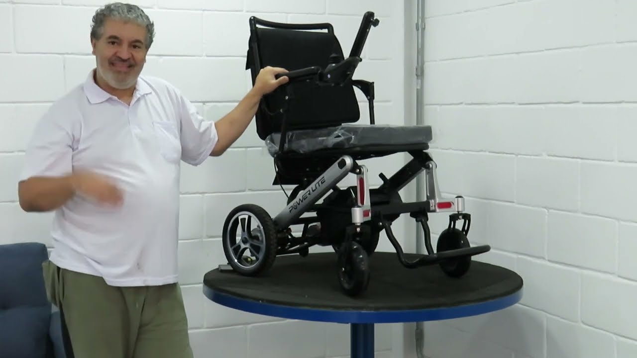 Cadeira de Rodas Motorizada compacta dobrável POP Power Lite