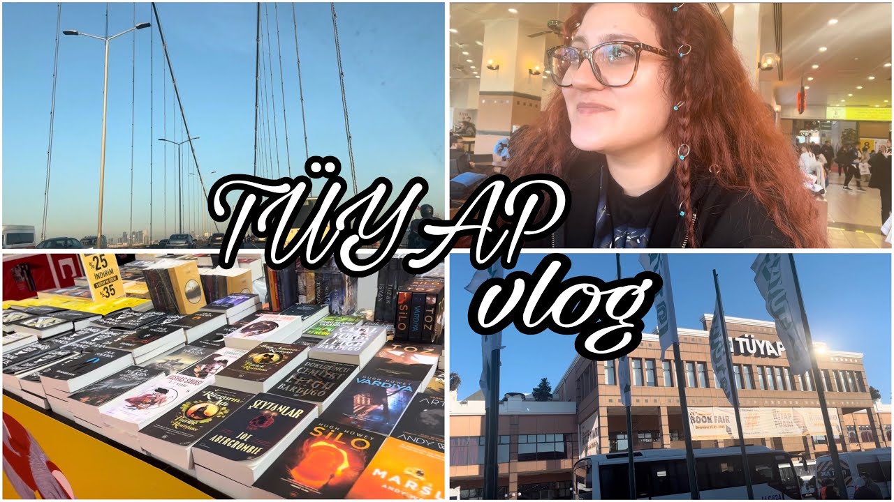 TÜYAP kitap fuarı alışverişim! | +mini Vlog  
