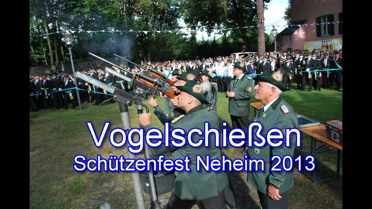 Vogelschießen Schützenfest Neheim 2013 - Dominik Reuther neuer König! (FullHD) #neheimfeiert
