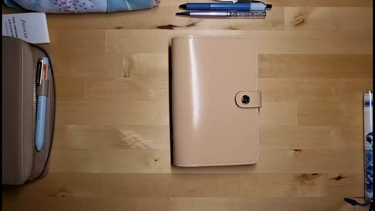 Ring Planer/ Filofax Personal The Original Patent Nude Organiser - Unboxing