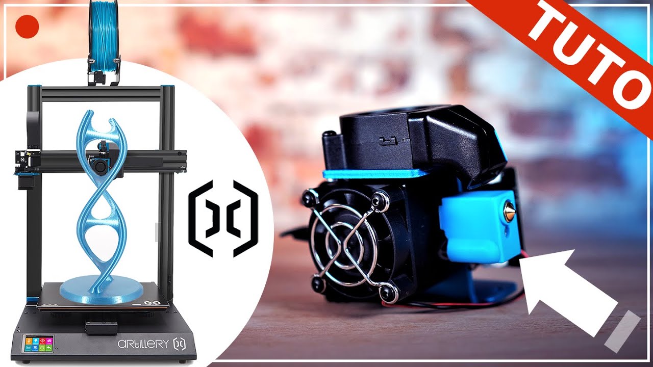 EP.3 : Remplacer la tête d'extrusion sur votre imprimante 3D Sidewinder X2 / X1 / GENIUS PRO