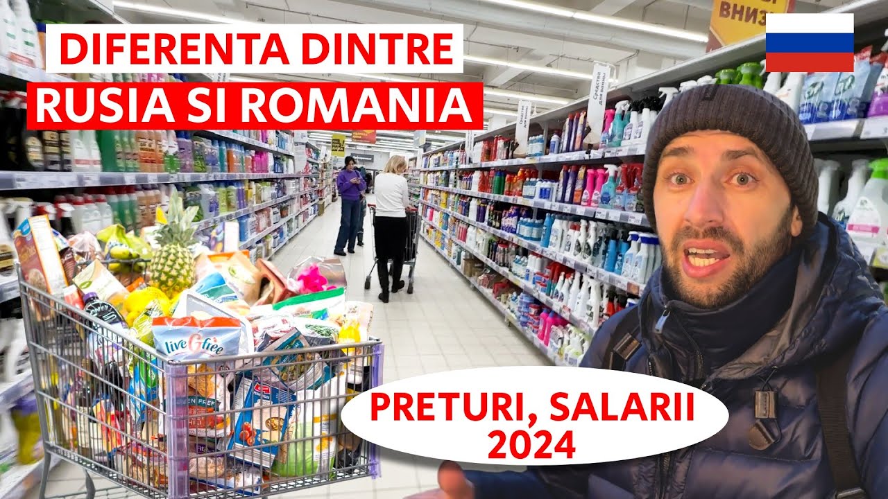 Cât de IEFTINĂ este RUSIA cu ADEVĂRAT! Prețuri, salarii, pensii in 2024