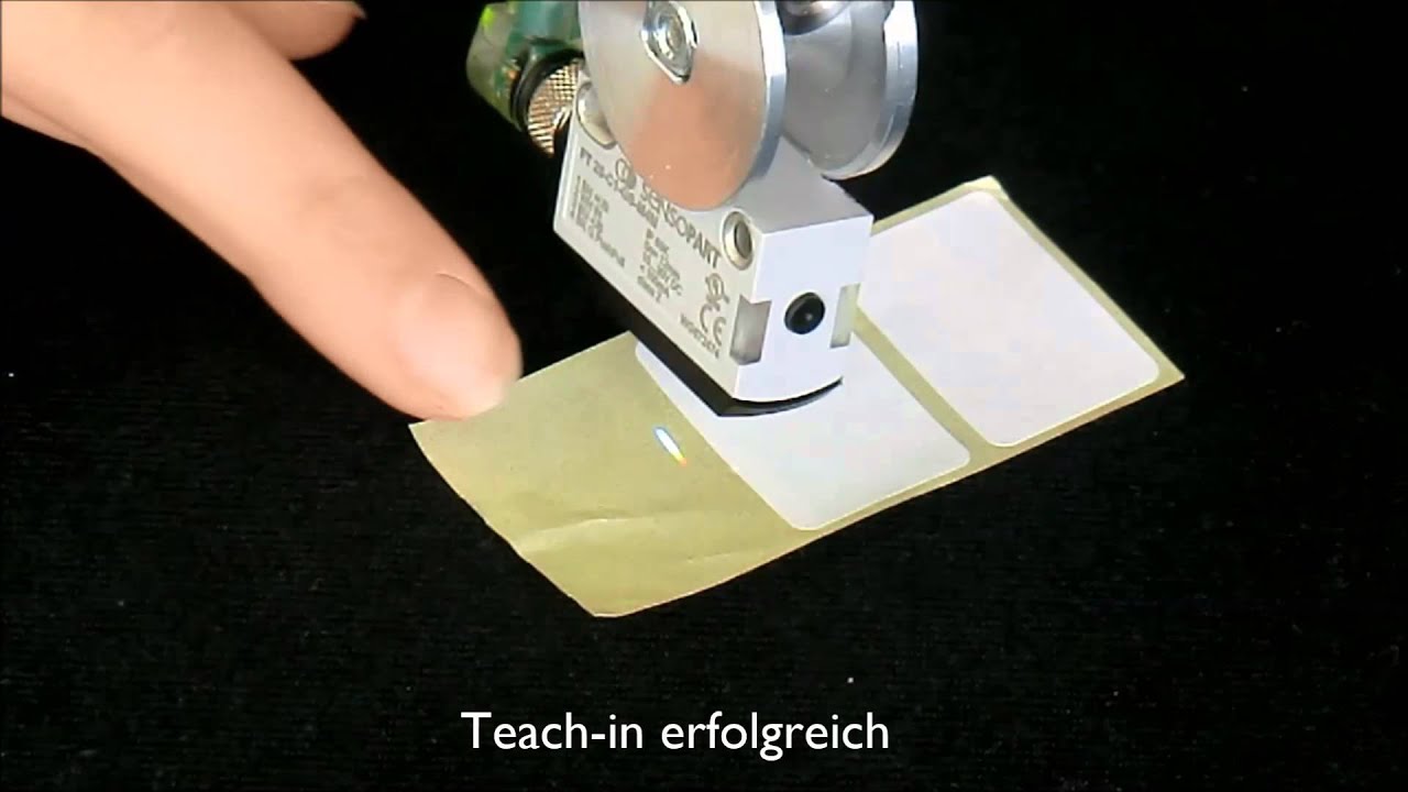 Farbsensor Colour Background Teach-in FT 25-C