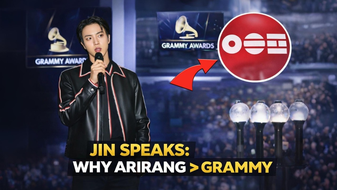 BTS' Jin Speaks From the Heart: ARIRANG Is Deeper Than Any Award!