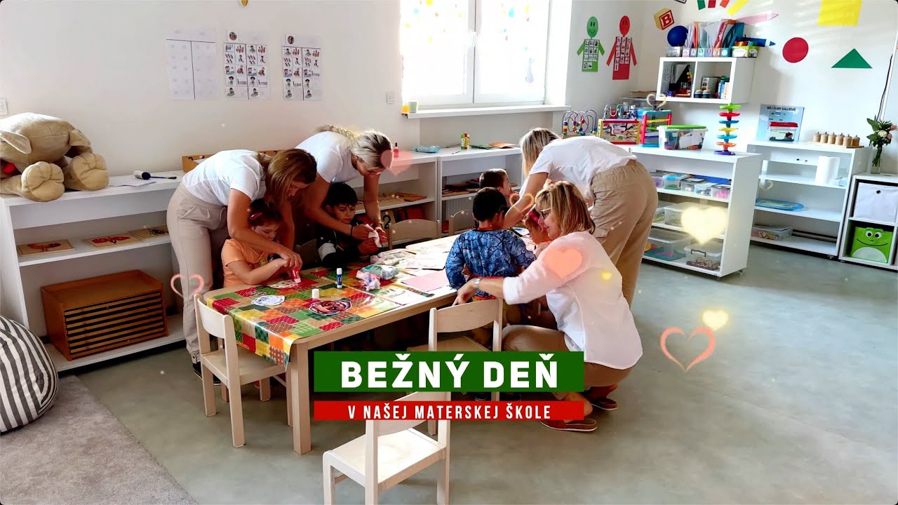 Bežný deň v našej škôlke [4K]