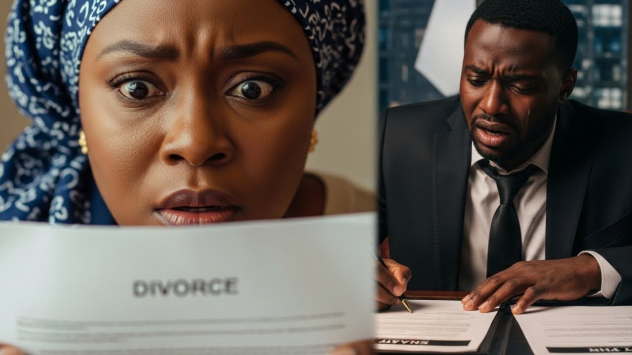 HE GAVE HIS WIFE A BIRTHDAY GIFT BUT AS SHE OPENED IT, IT WAS DIVORCE PAPERS, SHE SMILED AND… #tales
