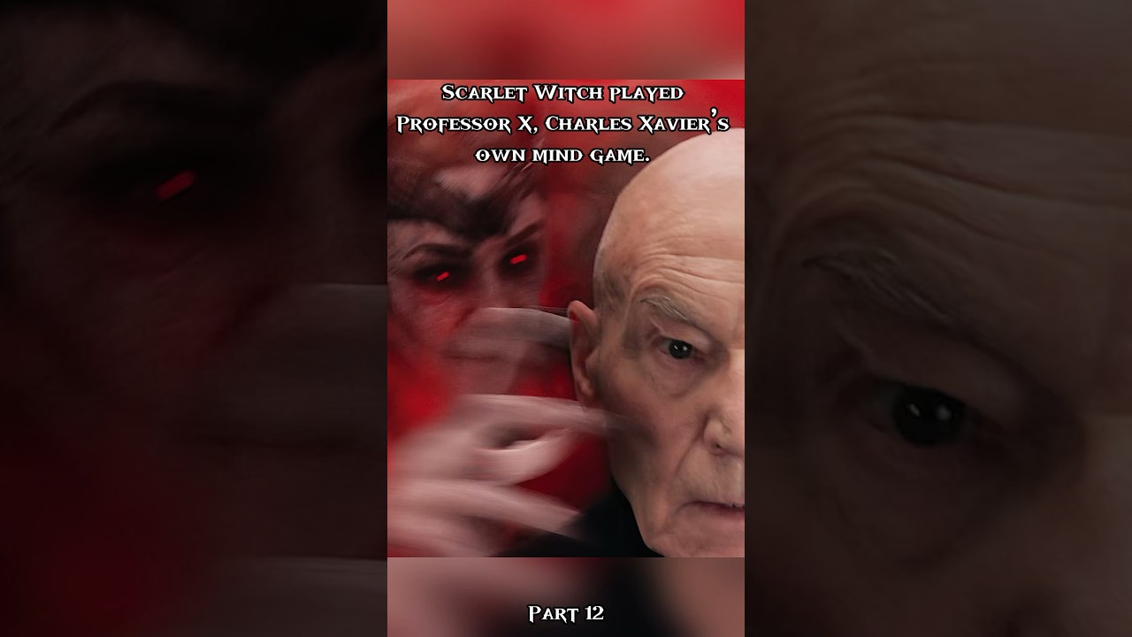 X-Men Professor X dares to fight Scarlet Witch. #doctorstrange #wanda #marvel #shorts