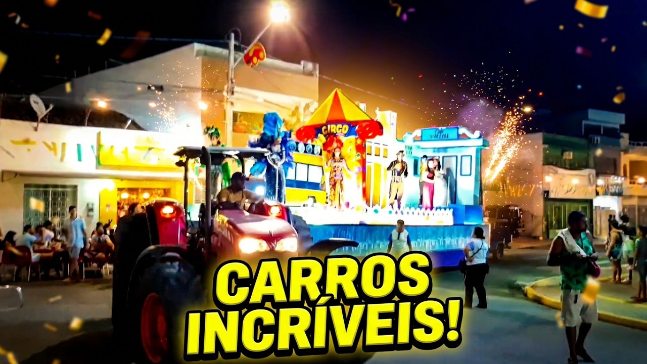 OS CARROS ALEGORICOS NO CARNAVAL DE VITÒRIA DE SANTO ANTÃO PE #carnaval #frevo #blocoderua