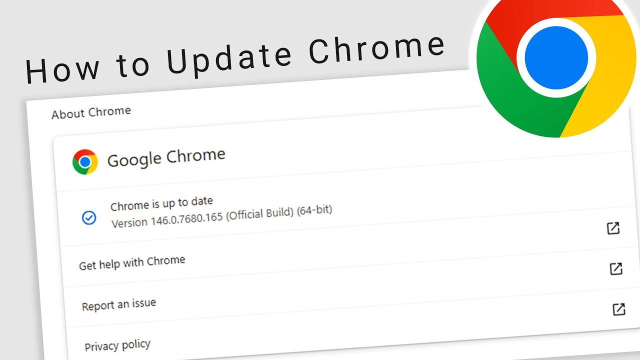 Как обновить Chrome и исправить ошибки браузера