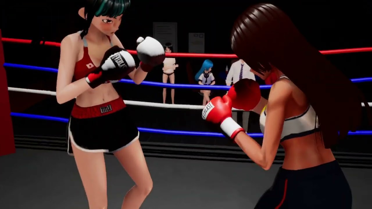 Slow-Motion Female Boxing Knockouts | Anime Boxing League