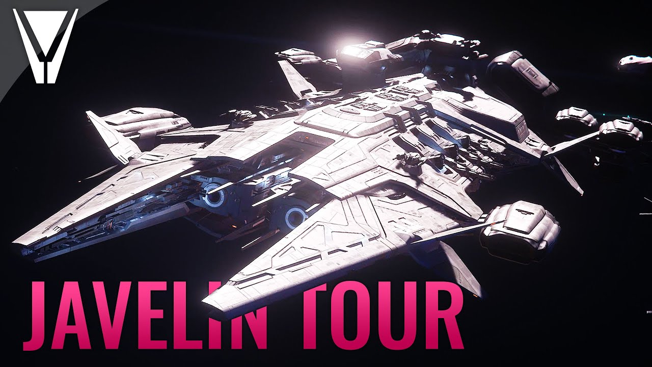 Экскурсия по кораблю Javelin Capital в формате 4K [Star Citizen]