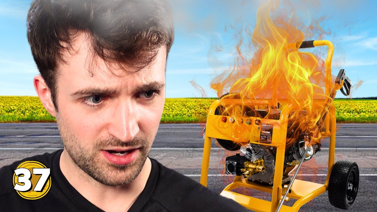 My Pressure Washer BROKE DOWN on a Job!