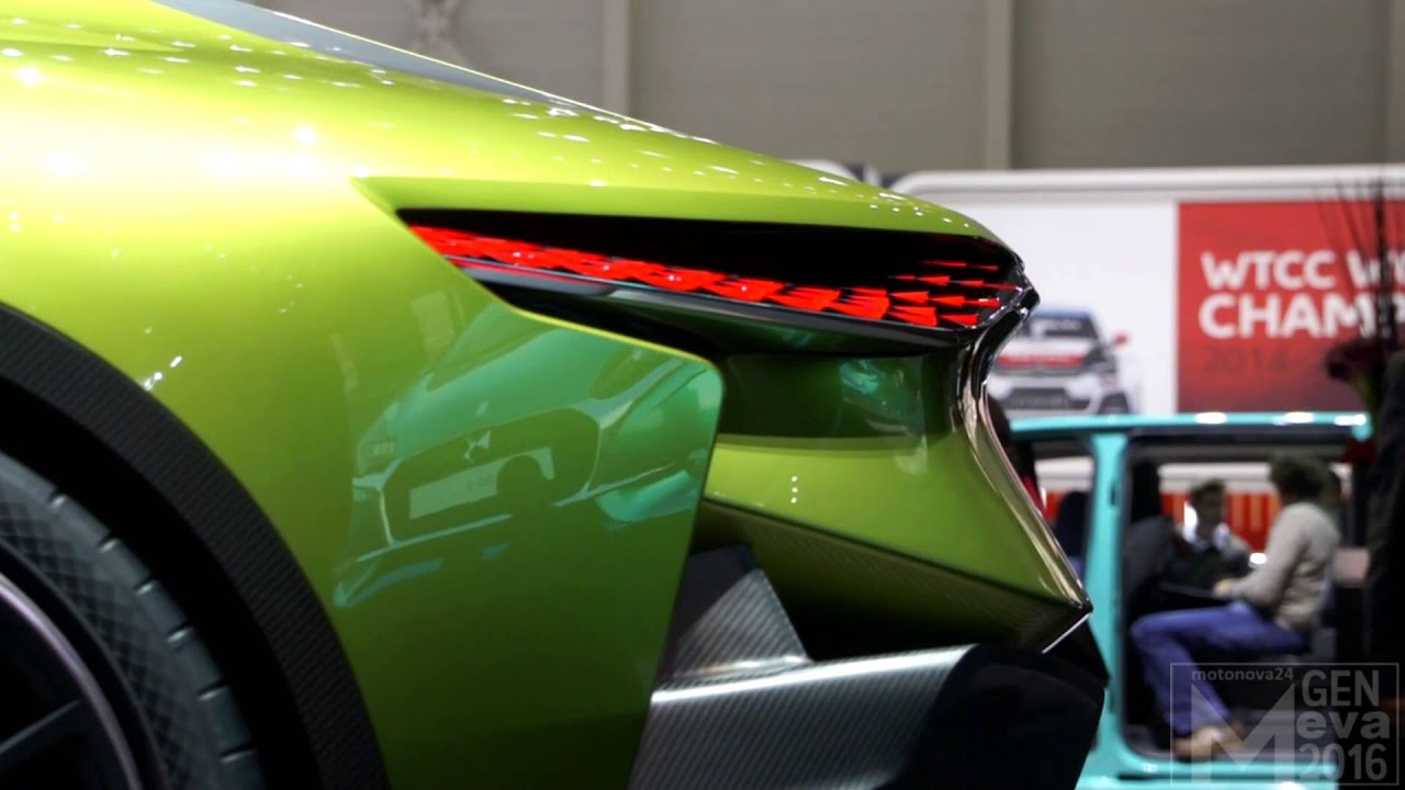 DS E-SENSE: Geneva Mototr Show 2016