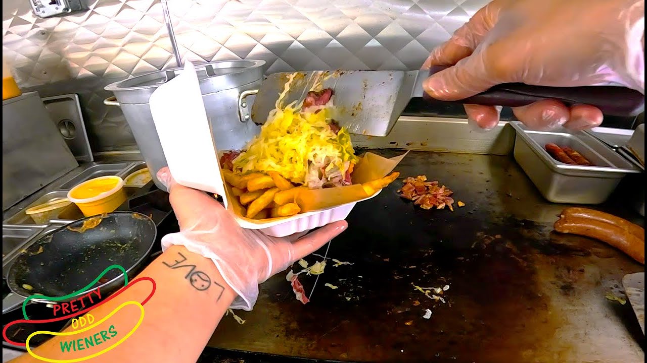 Hot Dog & Fries | Food Truck Cooking