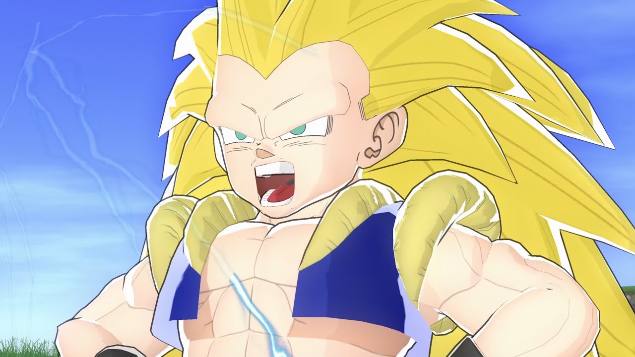 Dragon Ball: Raging Blast Epic Showdown! Team Broly LSSJ3 Vs. Team Gotenks SS3  (CPU VS CPU)
