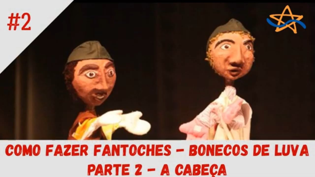 Como Fazer Fantoche - Boneco de Luva -  Parte 2 - A Cabeça