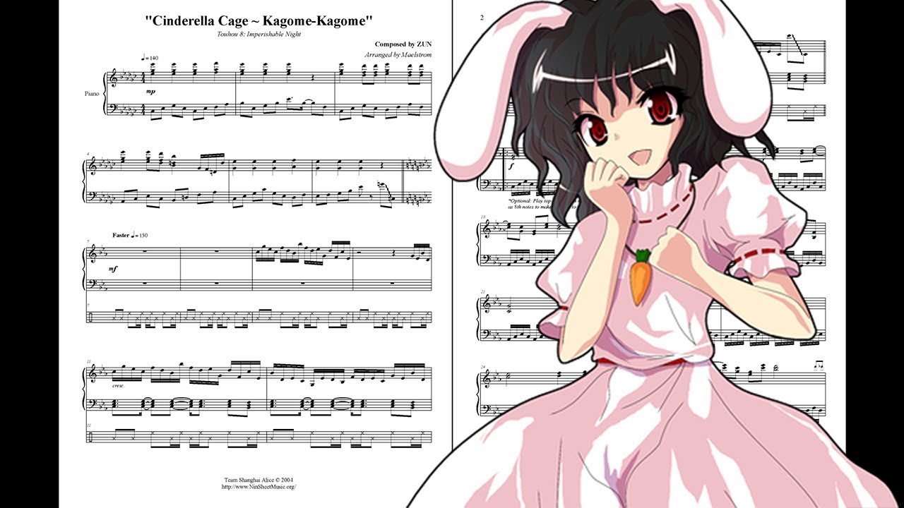 Cinderella Cage ~ Kagome-Kagome - Touhou 8: Imperishable Night ~ Violin Cover