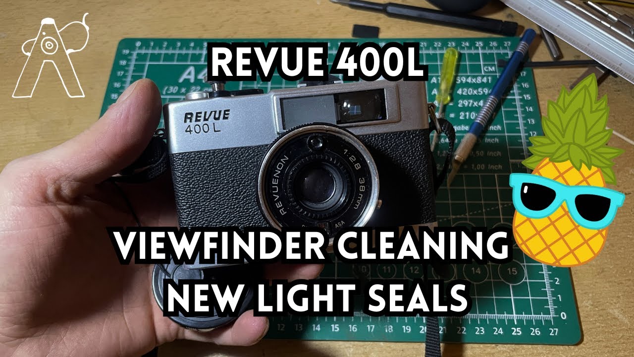 Revue 400L: New Light Seals, Viewfinder Disassembly/Cleaning, Accessoires