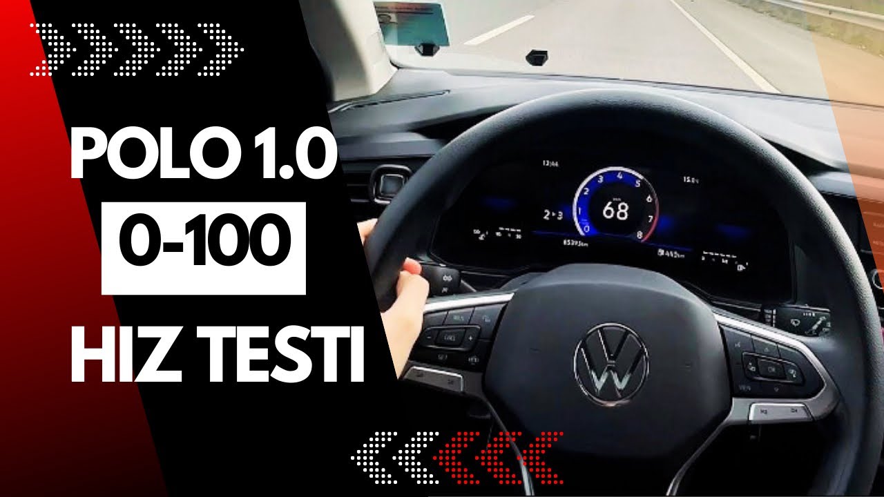 POLO 1.0 IMPRESSION İLE POV SÜRÜŞ | 0-100 HIZ TESTİ | UZUN YOL DENEYİMİ