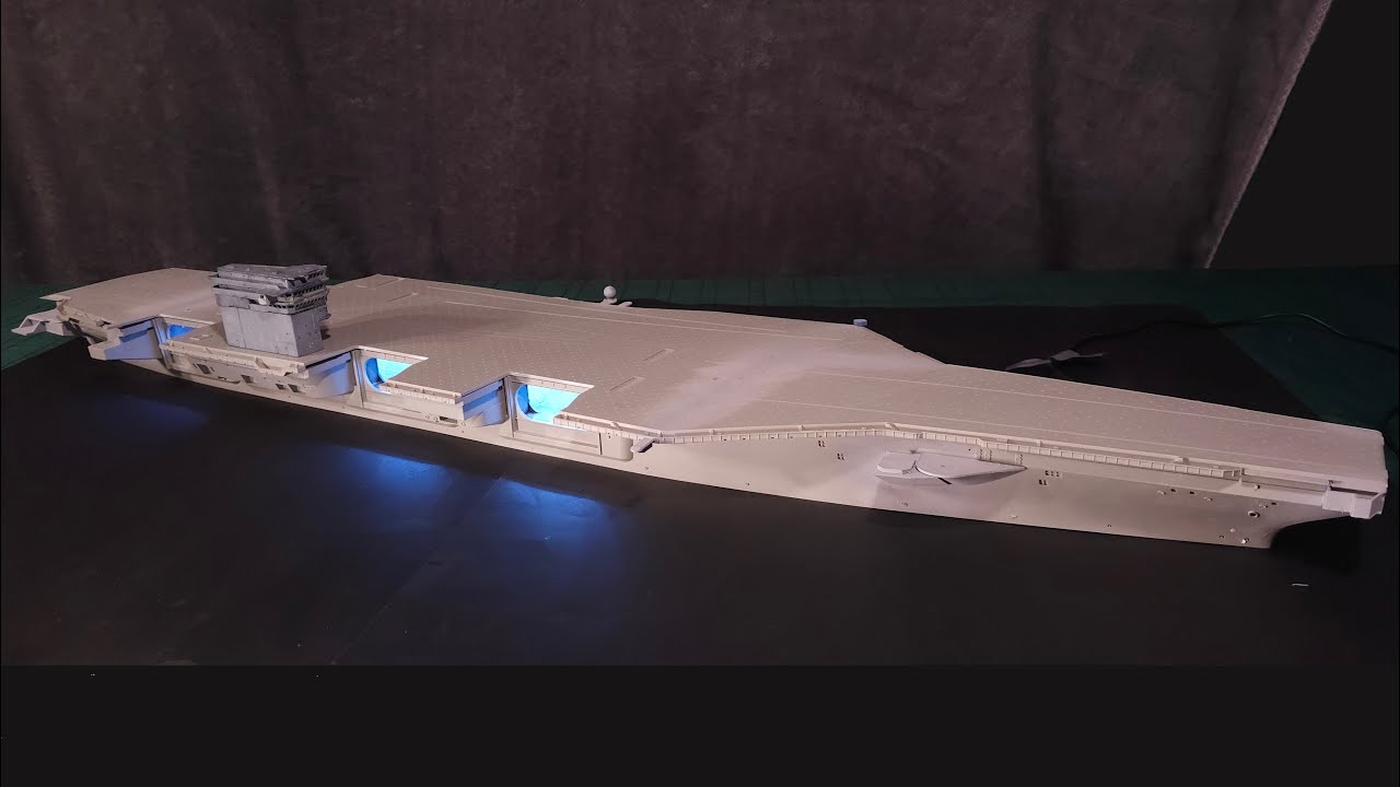 Trumpeter 1/350 USS Nimitz Build Part 3