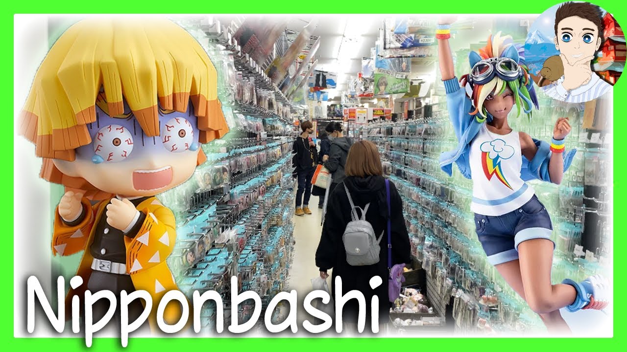 Nipponbashi &mdash; товары и мерч Demon Slayer! Часть 2 (Den Den Town Osaka) [Kiwi In Japan 088]