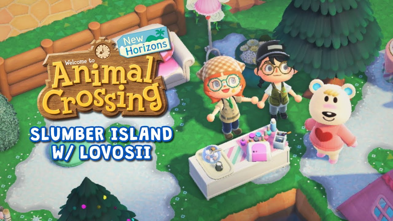 zoo slumber island with lovosii ✨ animal crossing new horizions stream