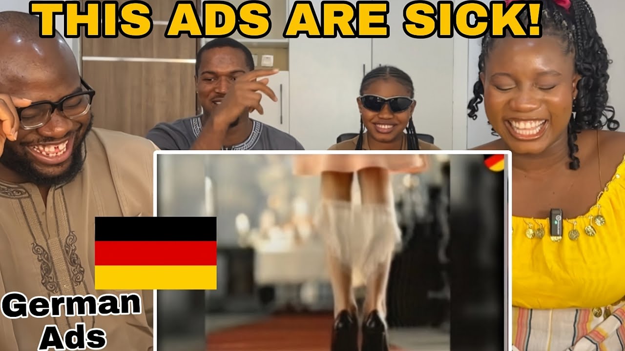 American Reacts to Funniest German Commercials PRT 1