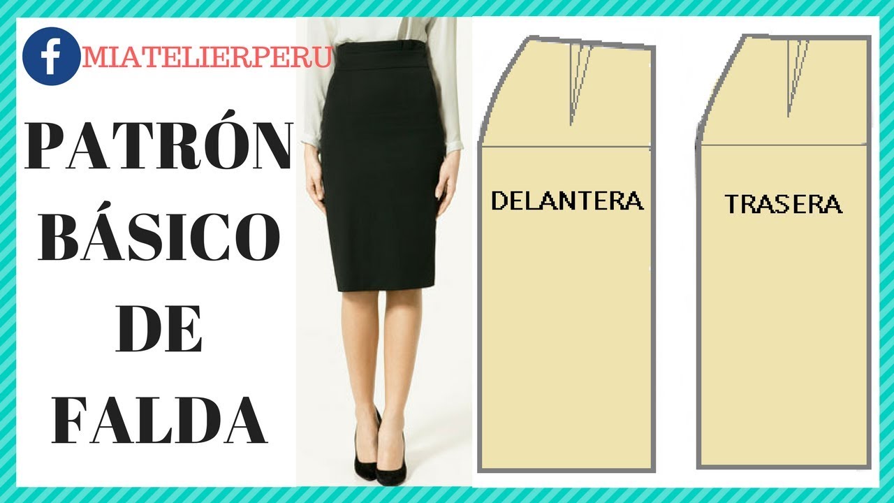PATR&Oacute;N  B&Aacute;SICO DE FALDA