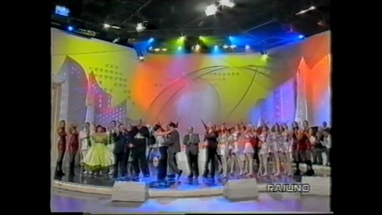 Domenica in (1998-99) - Giancarlo Magalli, Tullio Solenghi, Lorenza Mario, Elisabetta Ferracini