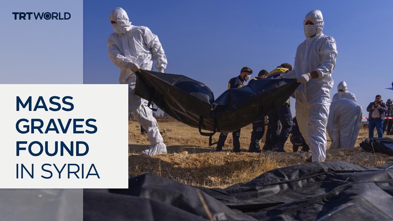 Mass graves discovered near Syria&rsquo;s Damascus