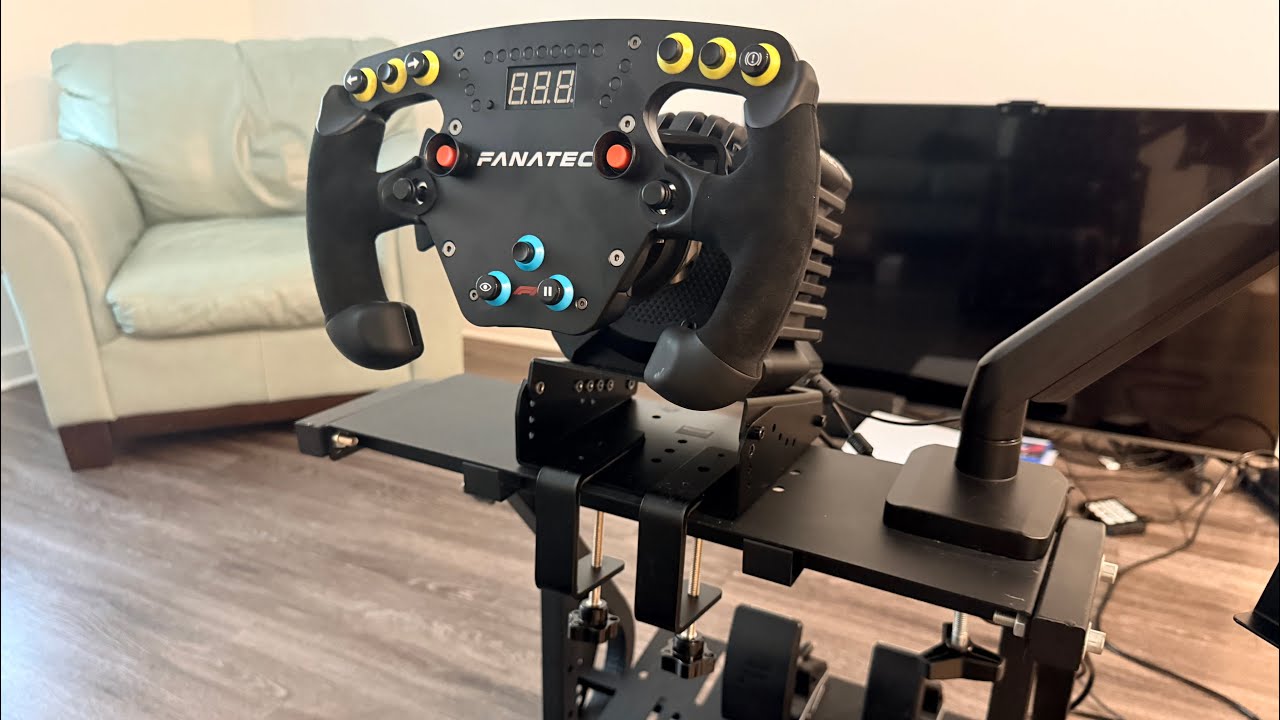 Мій сетап Sim racing cockpit Fanatec 