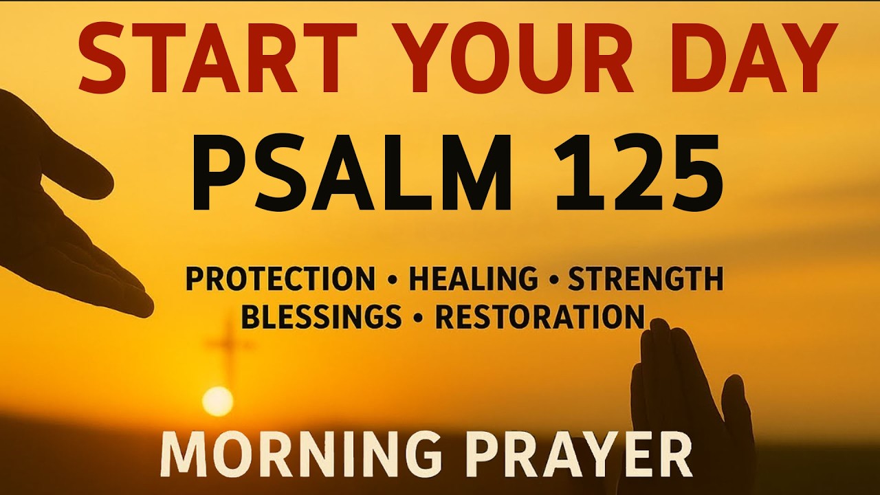A Powerful Prayer for Unshakable Faith | Morning Prayer With Psalm 125