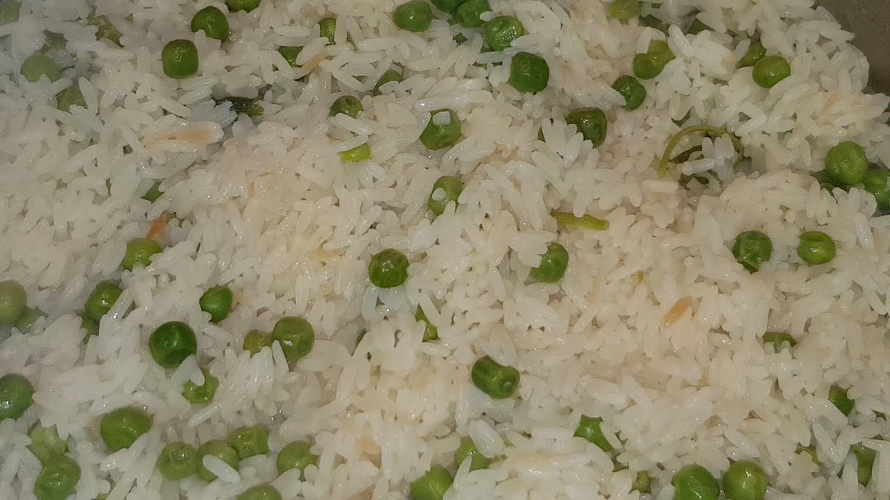 How to make pea rice